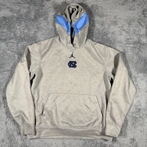 Jordan Jumpman UNC Tar Heels Hoodie Center Logo Pullover Mens Size Medium